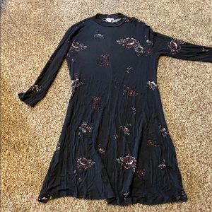 quarter length sleeve dress